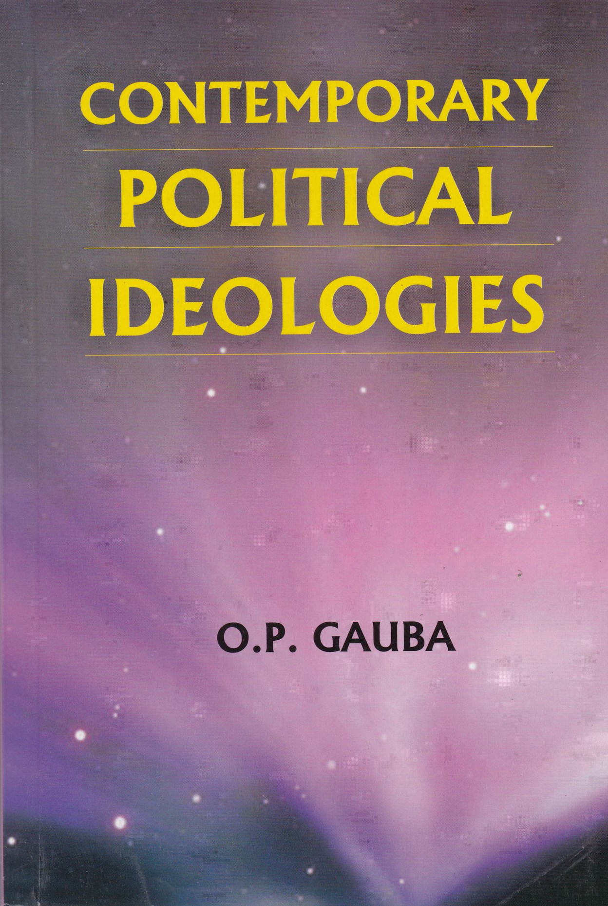 contemporary political ideologies pdf